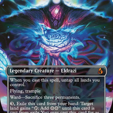 Emrakul, the Exigent Doom (Borderless) [Reality Fracture]