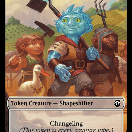Shapeshifter (0004) // Copy Double-Sided Token [Modern Horizons 3 Commander Tokens]