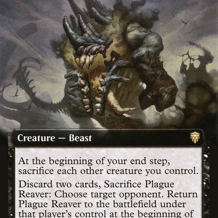 Plague Reaver (Extended Art) [Commander Legends]