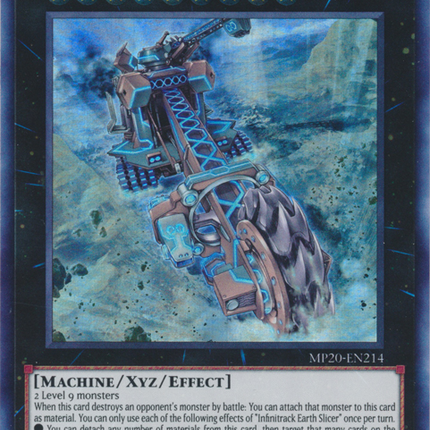 Infinitrack Earth Slicer [MP20-EN214] Ultra Rare