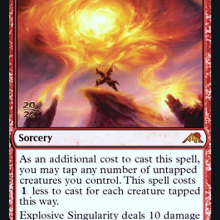 Explosive Singularity [Kamigawa: Neon Dynasty Prerelease Promos]