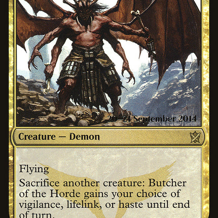 Butcher of the Horde [Khans of Tarkir Prerelease Promos]