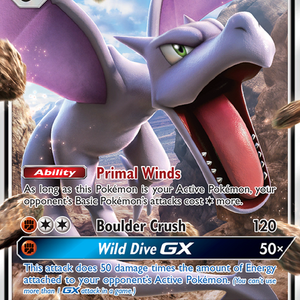 Aerodactyl GX (106/236) [Sun & Moon: Unified Minds]