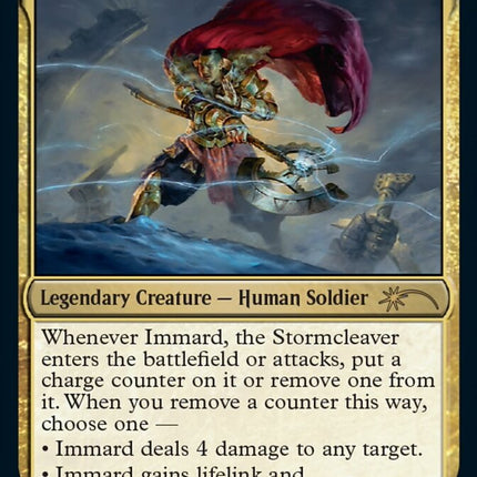 Immard, the Stormcleaver [Secret Lair: Universes Within]