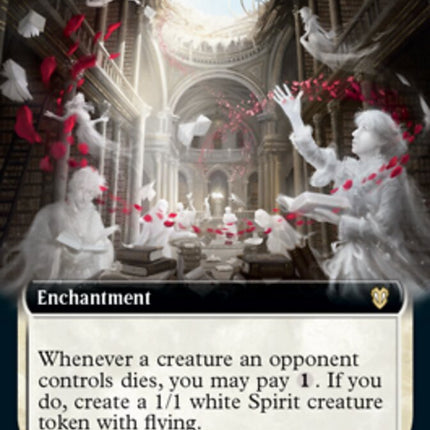 Haunted Library (Extended Art) [Innistrad: Crimson Vow Commander]