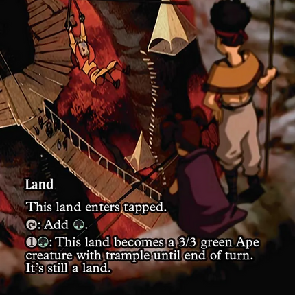 Treetop Village (Borderless) [Avatar: The Last Airbender: Eternal-Legal]