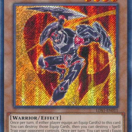 Gearfried the Red-Eyes Iron Knight [LDS1-EN011] Secret Rare