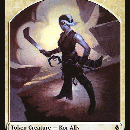 Kor Ally Token [Battle for Zendikar Tokens]
