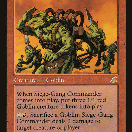 Siege-Gang Commander [Scourge]