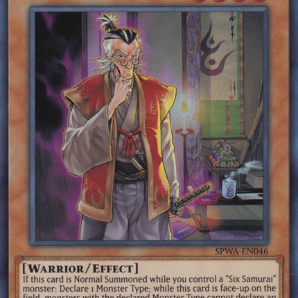 Shien's Advisor [SPWA-EN046] Super Rare