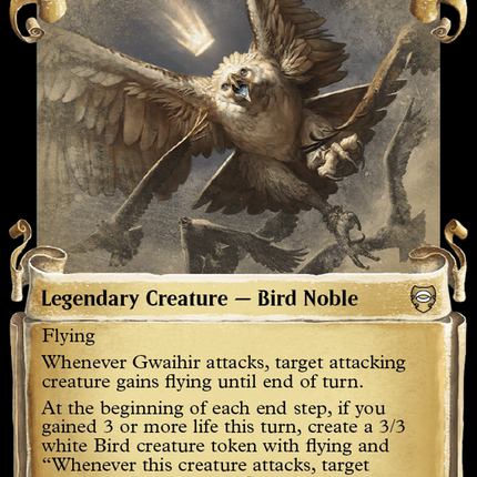 Gwaihir, Greatest of the Eagles [The Lord of the Rings: Tales of Middle-Earth Commander Showcase Scrolls]