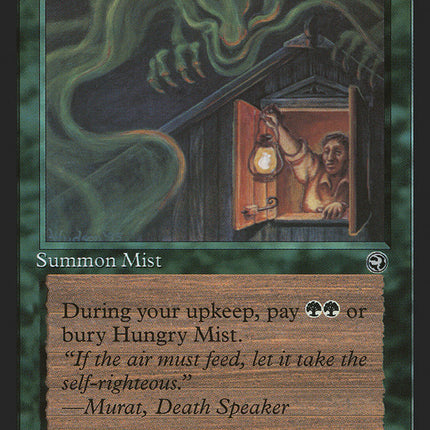 Hungry Mist (Murat Flavor Text) [Homelands]