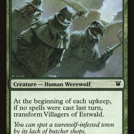 Villagers of Estwald // Howlpack of Estwald [Innistrad]