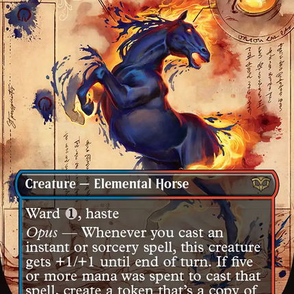 Colorstorm Stallion (Borderless) [Secrets of Strixhaven]