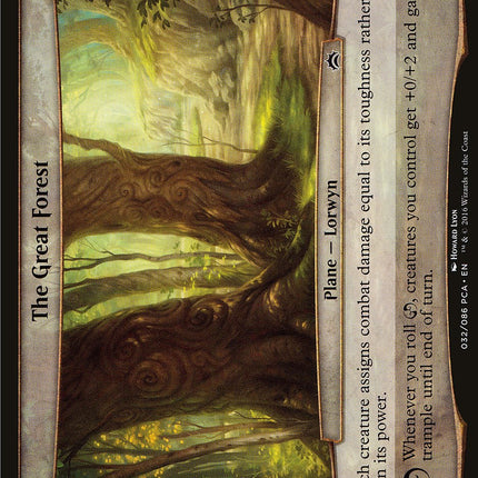 The Great Forest (Planes) [Planechase Anthology Planes]