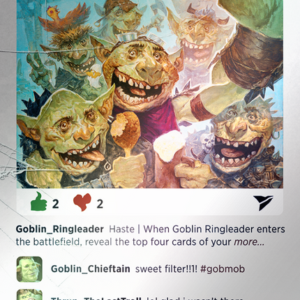 Goblin Ringleader (Rainbow Foil) [Secret Lair Drop Series]