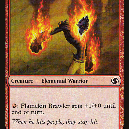 Flamekin Brawler [Duel Decks Anthology]