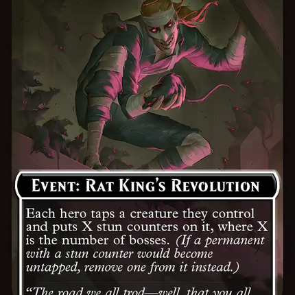 Event: Rat King's Revolution [Teenage Mutant Ninja Turtles Commander Tokens]
