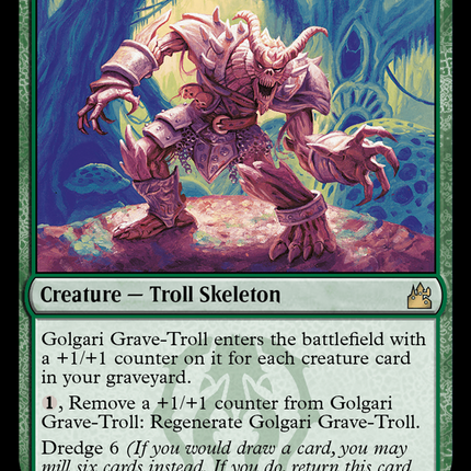 Golgari Grave-Troll [Ravnica Remastered]