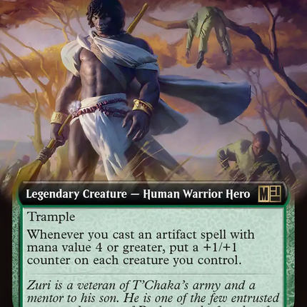 Zuri, Warrior of Wakanda (Extended Art) [Marvel Super Heroes Commander]