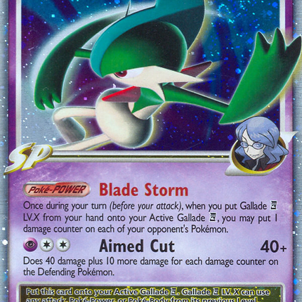 Gallade LV.X (106/111) [Platinum: Rising Rivals]