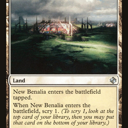 New Benalia [Duel Decks: Venser vs. Koth]