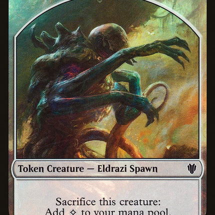 Eldrazi Spawn // Vampire Double-Sided Token [Commander 2017 Tokens]