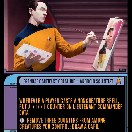 Lieutenant Commander Data (Showcase) [Star Trek]