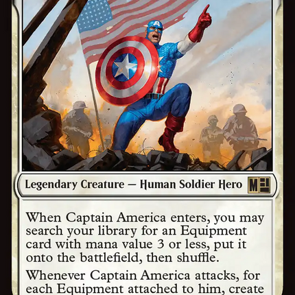 Captain America, Liberator [Marvel Super Heroes Commander]