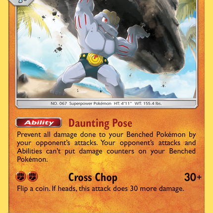 Machoke (64/145) [Sun & Moon: Guardians Rising]