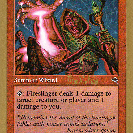 Fireslinger (Mark Le Pine) (SB) [World Championship Decks 1999]