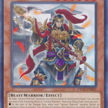 Ancient Warriors - Fearsome Zhang Yuan [ETCO-EN021] Common
