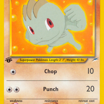 Machop (73/105) [Neo Destiny 1st Edition]