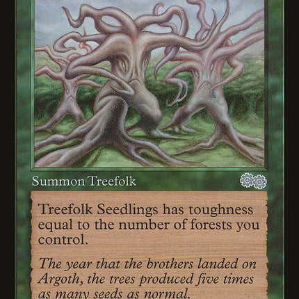 Treefolk Seedlings [Urza's Saga]