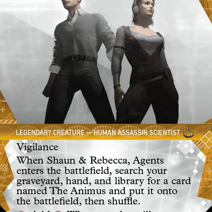 Shaun & Rebecca, Agents (Showcase) [Assassin's Creed]