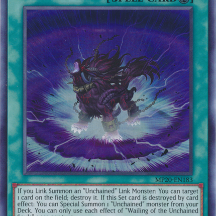 Wailing of the Unchained Souls [MP20-EN183] Super Rare