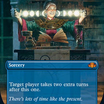 Time Stretch (Borderless Alternate Art) [Dominaria Remastered]