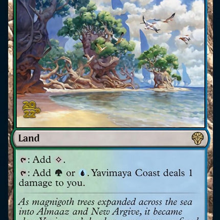 Yavimaya Coast [Dominaria United Prerelease Promos]