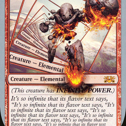 Infinity Elemental [Unsanctioned]