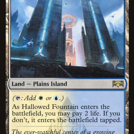 Hallowed Fountain (Promo Pack) [Ravnica Allegiance Promos]
