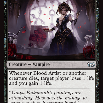 Blood Artist [Duskmourn: House of Horror Commander]