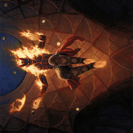 Yusri, Fortune's Flame Art Card [Modern Horizons 2 Art Series]