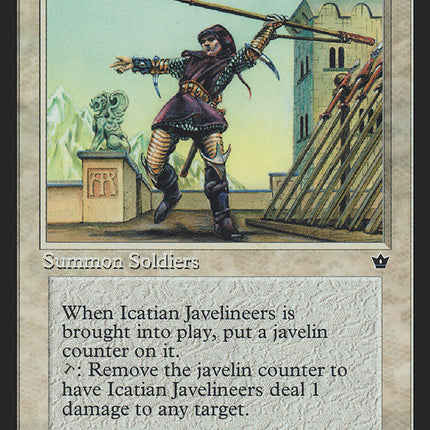 Icatian Javelineers (Melissa A. Benson) [Fallen Empires]
