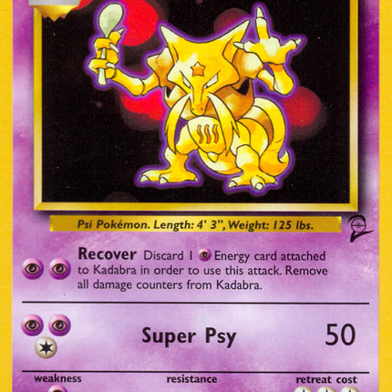 Kadabra (46/130) [Base Set 2]