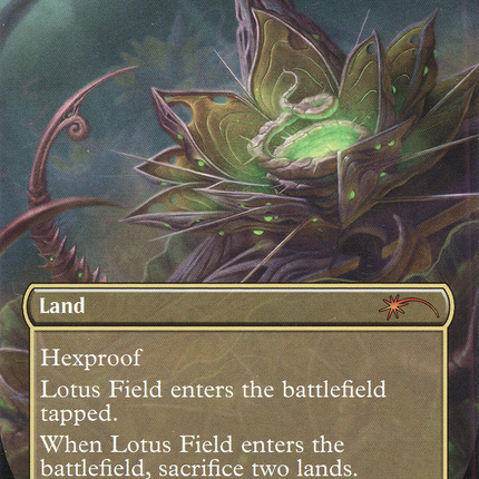 Lotus Field (Borderless) [Secret Lair Countdown Kit]