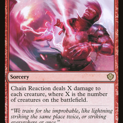 Chain Reaction [Starter Commander Decks]