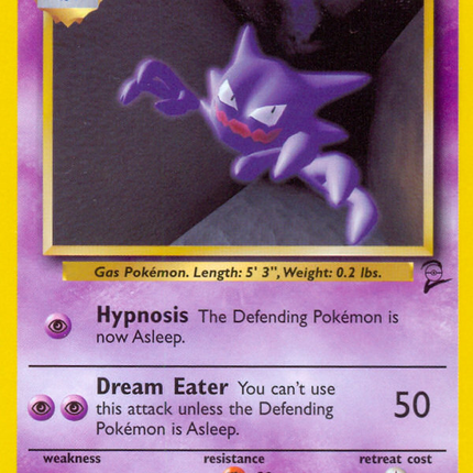 Haunter (43/130) [Base Set 2]