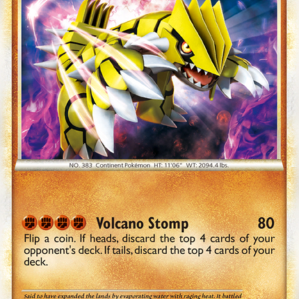 Groudon (SL4) [HeartGold & SoulSilver: Call of Legends]