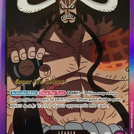 Kaido [Super Pre-Release Starter Deck: Animal Kingdom Pirates]