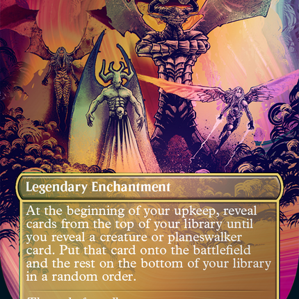 Esika, God of the Tree // The Prismatic Bridge (Borderless) [Secret Lair: From Cute to Brute]
